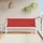vidaXL Bankauflage 200 x 50 x 7 cm rot 2 St.