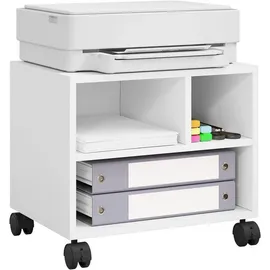 Woltu Aktenschrank 40 x 35 x 30 cm weiß