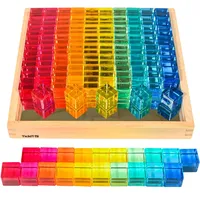 TickiT Gem Cube Tray bunt und Grün