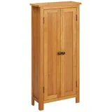 vidaXL Schrank 50x22x110 cm Massivholz Eiche