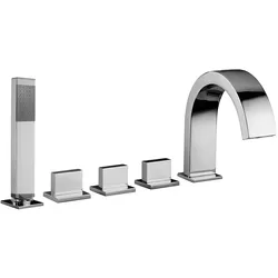 Steinkamp Lifestyle 5-Loch-Wannenarmatur  61022CRST, Badarmaturen, chrom