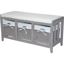 moebel-direkt-online möbel direkt online Sitzbank mit Kissen Helga