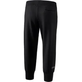 Erima 3/4 Sweathose mit Bündchen Damen schwarz 34