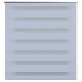 vidaXL Doppelrollo 70 x 120 cm Weiß