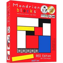 pro kids Mondrian Blocks Reisespiel Red Edition