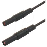 Hirschmann MLS GG 25/2,5 sw Sicherheits-Messleitung Lamellenstecker 4 mm Lamellenstecker 4 mm 25 - Messleitung,
