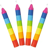 GoKi Geburtstagskerzen-Set 10 cm 10 St. bunt
