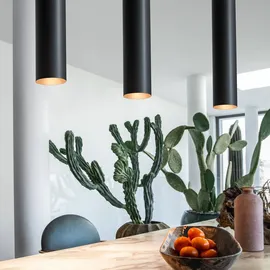 Ideal Lux Look in schmaler Form, schwarz