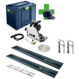 Festool Tauchsäge TS 60 KEBQ-Plus 100Y + 2x FS 1400/2 + FSV/2 + FSZ 120 2X