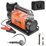 Vevor 12 V Hochleistungs-Luftkompressor mit digitalem Druckmesser, 7,06 CFM, 150 PSI, tragbar