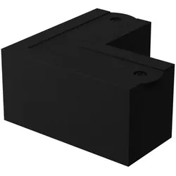 Eckverbinder schwarz Erde links