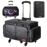 ikarao Trolley IKARAO-X1-TROL (L x B x H) 29 x 51 x 27 cm Schwarz, Silber IKARAO-X1-TROL
