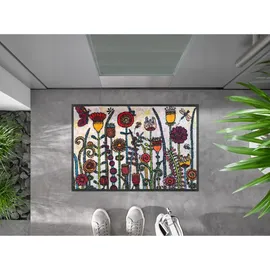 Wash+Dry Fußmatte Sonnentag 40x60cm, innen und außen, waschbar