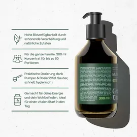 greatvita Multivitamin-Mikronährstoffkonzentrat Vitaminsaft 300 ml