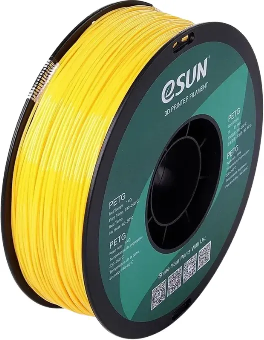 eSUN PETG 1,75 mm Festgelb 1 kg 3D-Filament