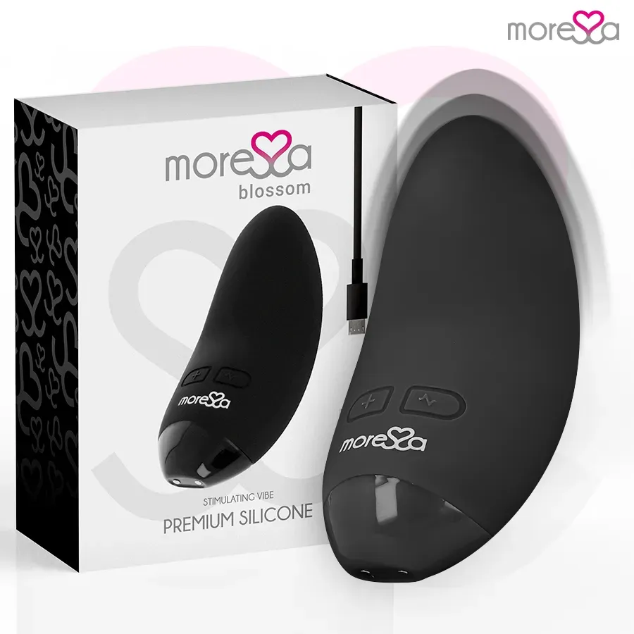 MORESSA - Blossom Vibrator Schwarz kompakt