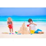 4myBaby GmbH - Spielsand 150kg | Quarz Sand für Sandkasten | Kinder Spielsand | Dekosand | Spielsand für Sandkasten | Keimfreier Spielsand | Gewaschener Feiner Quarzsand - für Sicheres Spielen