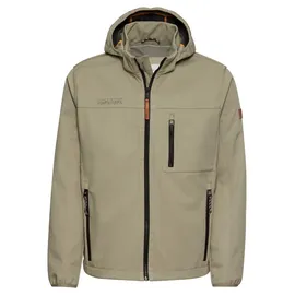 CAMEL ACTIVE Softshell Jacke aus recyceltem Polyester in Grün 52