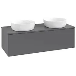Villeroy & Boch Antao Waschtischunterschrank 1200x360x500mm L35010GK mit Beleuchtung FK/AP: GK/0