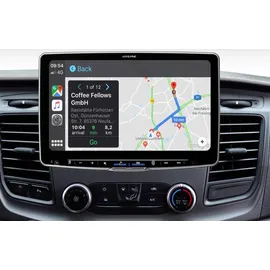 Alpine ILX-f115TRA | Autoradio mit 11-Zoll-Touchscreen, DAB+, 1-DIN Einbaugehäuse, Wireless Apple Carplay und Android Auto Unterstützung für For...