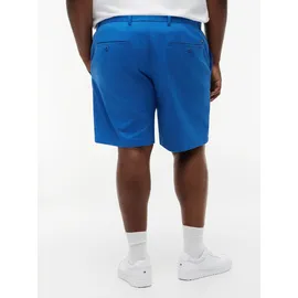 Tommy Hilfiger Big & Tall Chinoshorts "BT-DENTON 9.5 ESS TWILL-B", Herren, Gr. 44, N-Gr, blau orbit, Web, Obermaterial: 97% Baumwolle, 3% Elasthan, TOMMY HILFIGER BIG & TALL, ca. Mitte Knie, Hosen Chinoshorts, Twill, slim fit, Große Größen