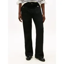 Tommy Hilfiger Curve Bootcut-Jeans CRV DNM BLACK BOOTCUT HW in großen Größen schwarz 48