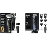 Braun Series 9 PRO+ Dunkelgrau + Braun Series 7 BT7540