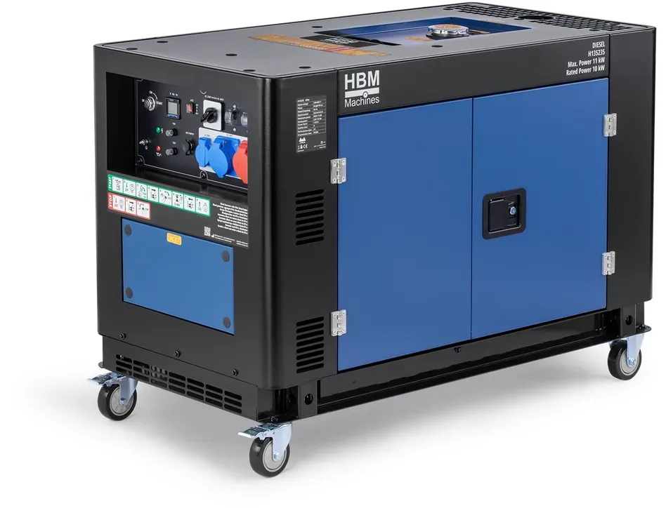 HBM Dieselgenerator mit 870 cm3 Dieselmotor 230V/400V 11000W