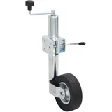 vidaXL Stützrad für Anhänger mit Klemme 60 mm Verzinkter Stahl