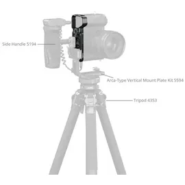 SmallRig Baseplate mit Air Tag Slot für Sony Alpha 7C II / Alpha 7CR schwarz