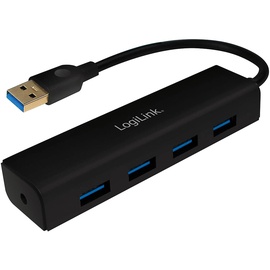 Logilink USB 3.0 Hub 4-Port Schwarz