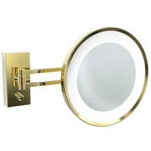 Decor Walther BS 36 Wandkosmetikspiegel LED Gold