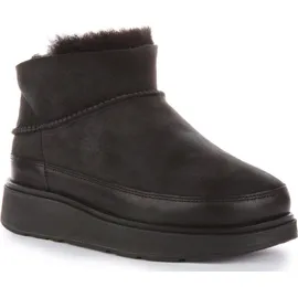 FitFlop Gen-Ff Lederstiefelette schwarz
