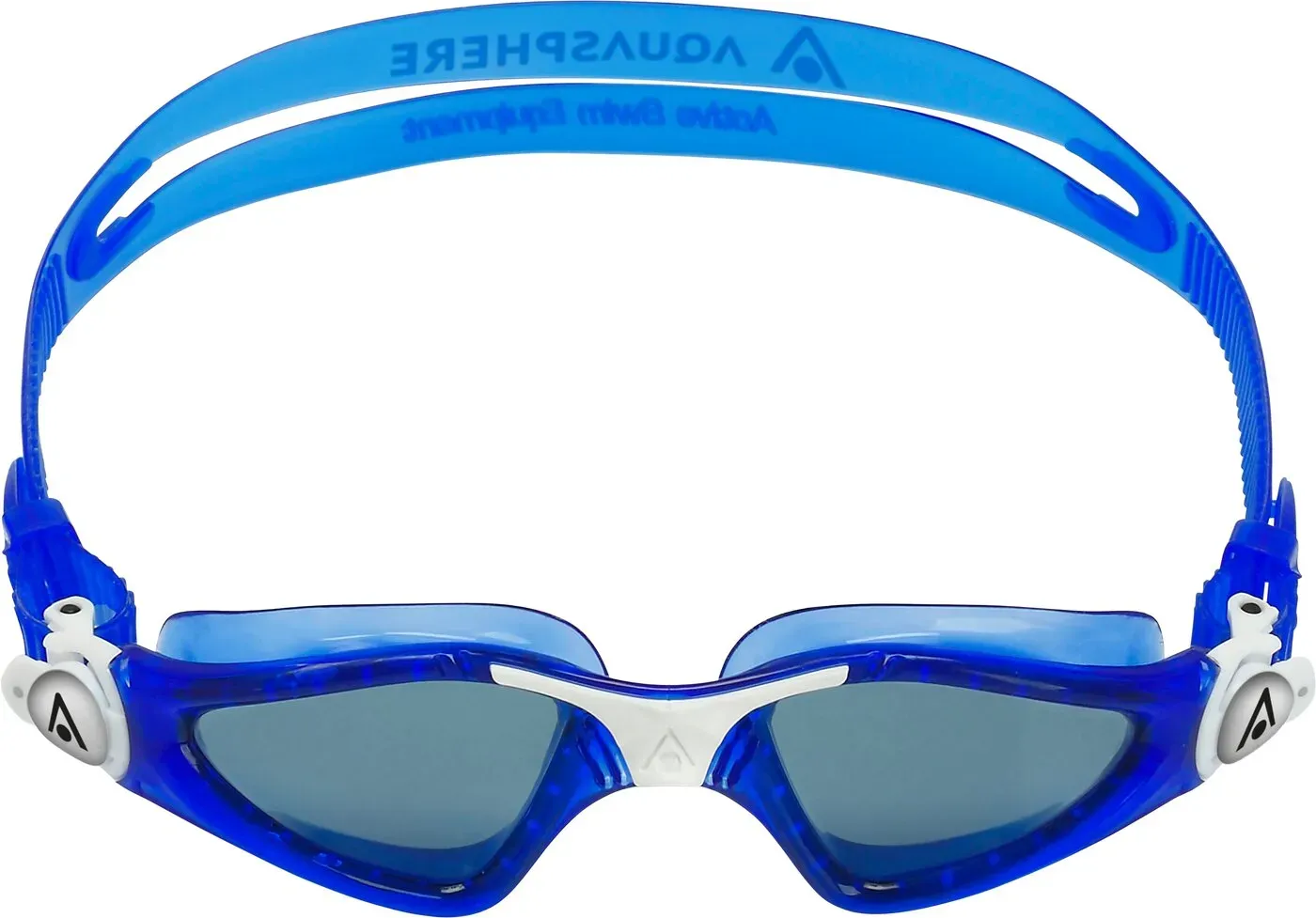 AquaSphere Kayenne Junior - Kinder Schwimmbrille - Blau/Rauch - S