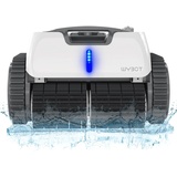 WYBOT Poolroboter Akku 120 Mins für Boden, Wasserlinie, und Wandreinigung, Poolsauger mit Navigation & Routenplanung, Schnellladung, Vollautomatisch Poolreiniger für Pools 120 m2