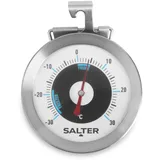Salter Kühlschrankthermometer mit haken, Temperaturbereich von -30 bis 30 °C, Thermometer zum Aufhängen im Kühlschrank, Gefrierschrank, Tiefkühltruhe, Weinkühlschrank, Minibar, Analog