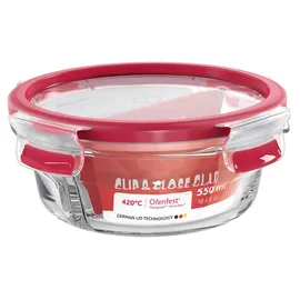 Emsa Frischhaltedose rund rot 0,55 l