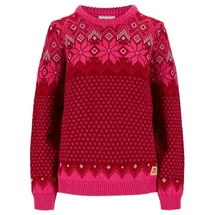 Dale of Norway Vilja Sweater Sweatshirt Red Rose/Allium/Raspberry M