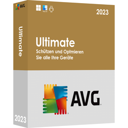 AVG Ultimate 2023 | PC/Mac/Mobilgeräte | 3 Geräte / 3 Jahre