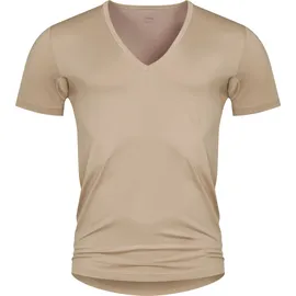 MEY Unterziehshirt "Dry Cotton Functional", Herren, Gr. 10, N-Gr, beige (natur), Single Jersey, Obermaterial: 57% Baumwolle, 38% Polyester, 5% Elasthan.