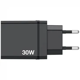 Verbatim USB Wall Charger 30W 1xUSB-C PD 3xUSB-A schwarz