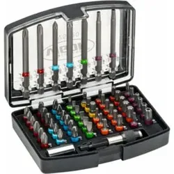 VIGOR Bit Box V5020 Sechskant massiv 6,3 (1/4 Zoll) Anzahl Werkzeuge: 57
