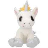 DEPESCHE 12029 Ylvi Plüsch Einhorn Naya 21 cm