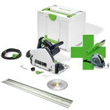 Festool Tauchsäge TS 55 FEBQ-Plus Fan Edition inkl. Führungsschiene FS 1400 + Maßband + Pica Stift Limited