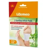 Lifemed Bambus-Vital-Pads 2 Stück weiss