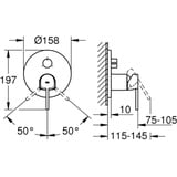 Grohe Plus Einhebelmischer, für Dusche, 24093003