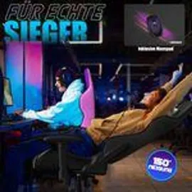 Kesser Gamingstuhl Ergonomisch Schwarz/Weiß