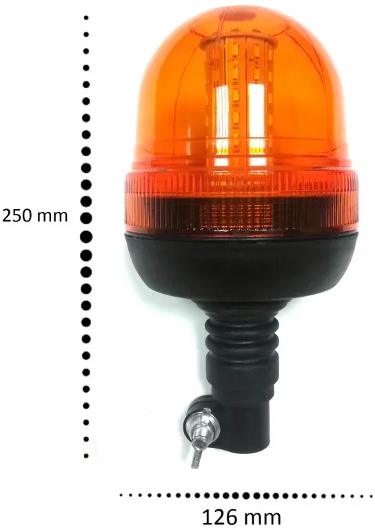 LED-Not-/Signalleuchte, Rundumleuchte (Gehäuse), 12/24 V, FLZ.MAR708