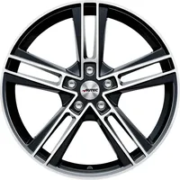 Autec Rias 8,5 x 20 5 x 108 ET45 Schwarz Metallic Poliert