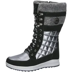 Winterboots LICO "Winterboot Signe", Gr. 42, grau, Synthetik, Schuhe